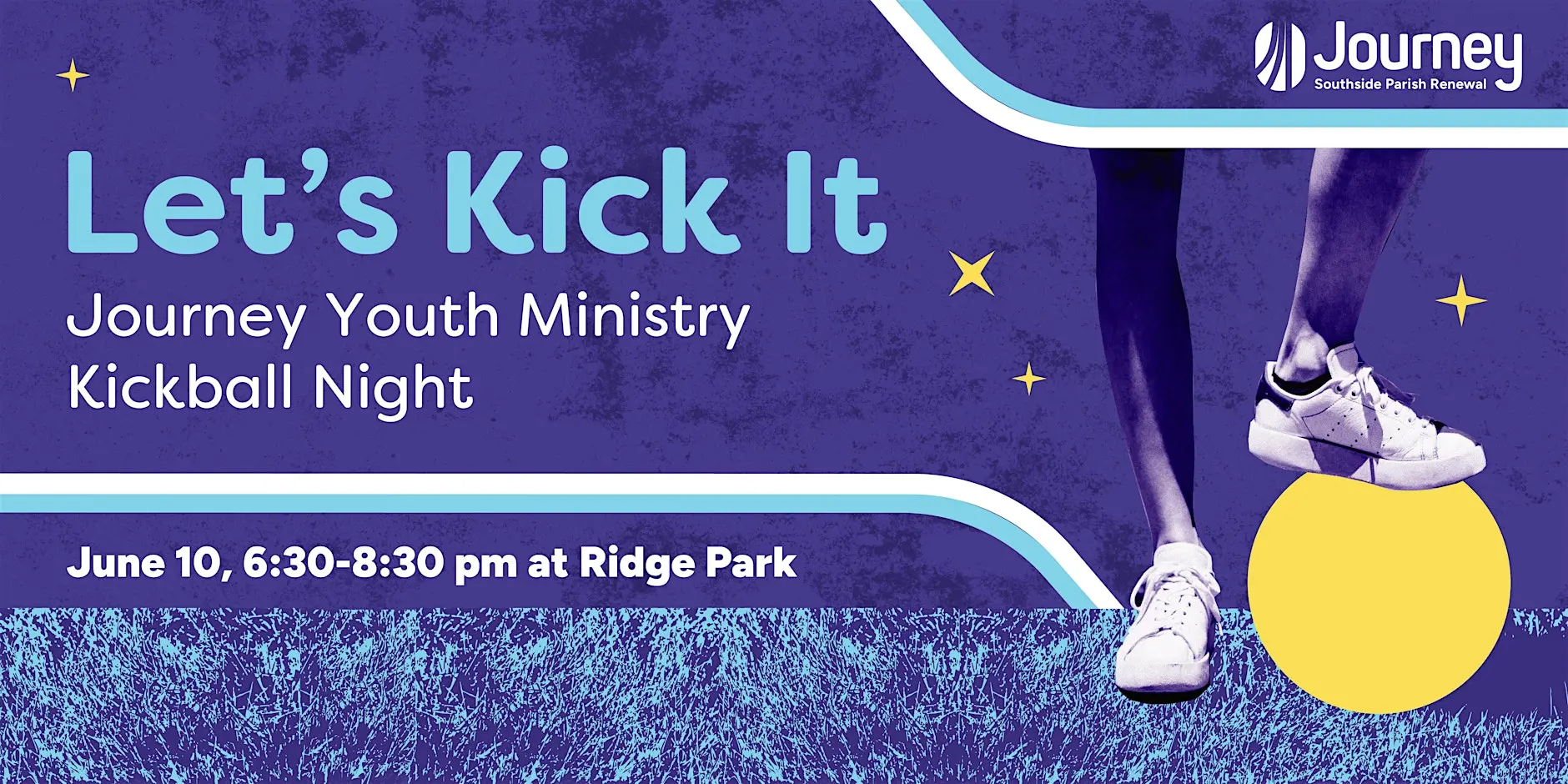 Let's Kick It! Journey Youth Ministry Kickball Night