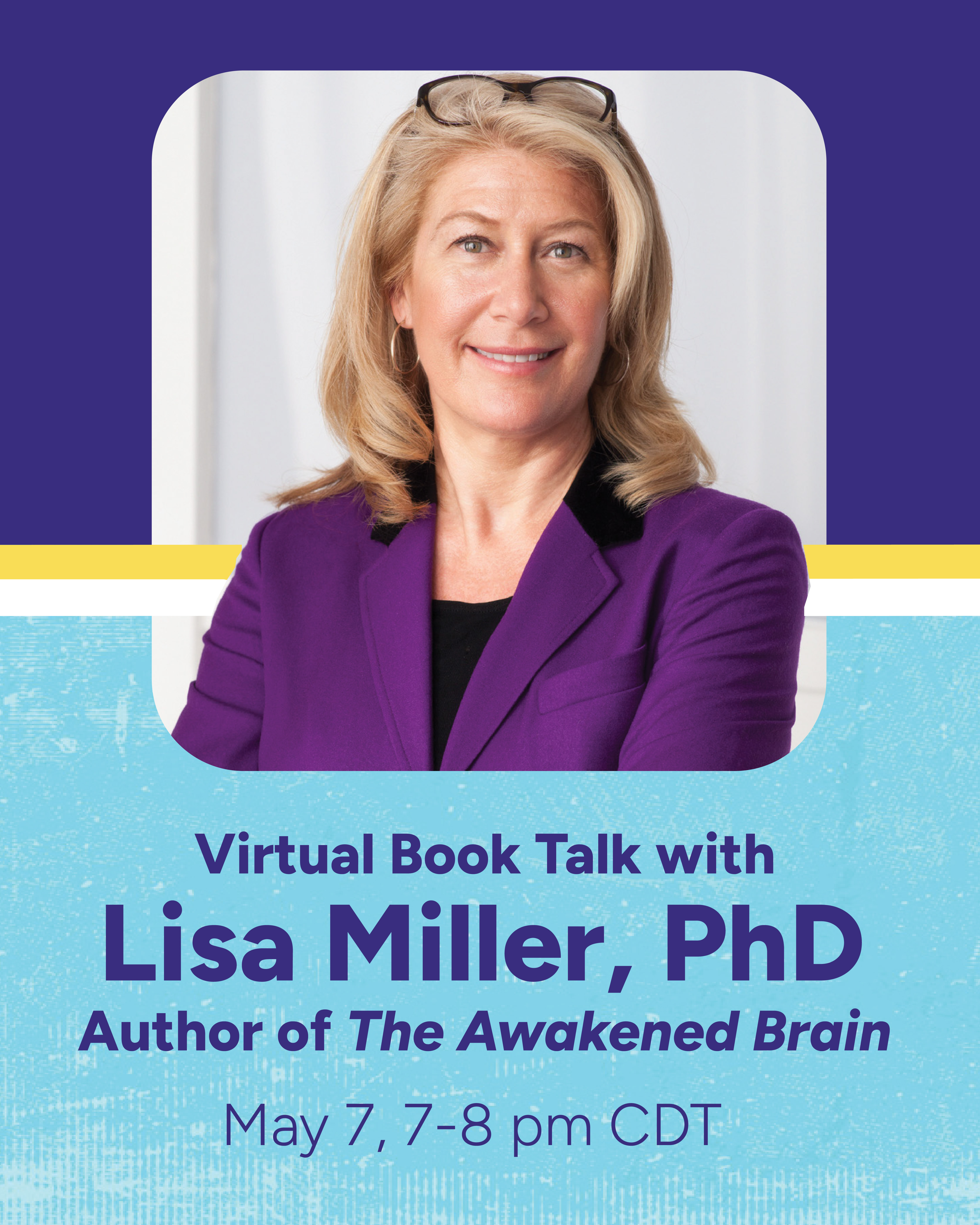 Virtual Book Talk with Lisa Miller, PhD